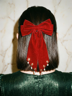 RED MOI ET TOI HAIR BOW