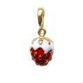 ENAMEL STRAWBERRY CHARM