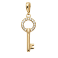 PAVE KEY CHARM