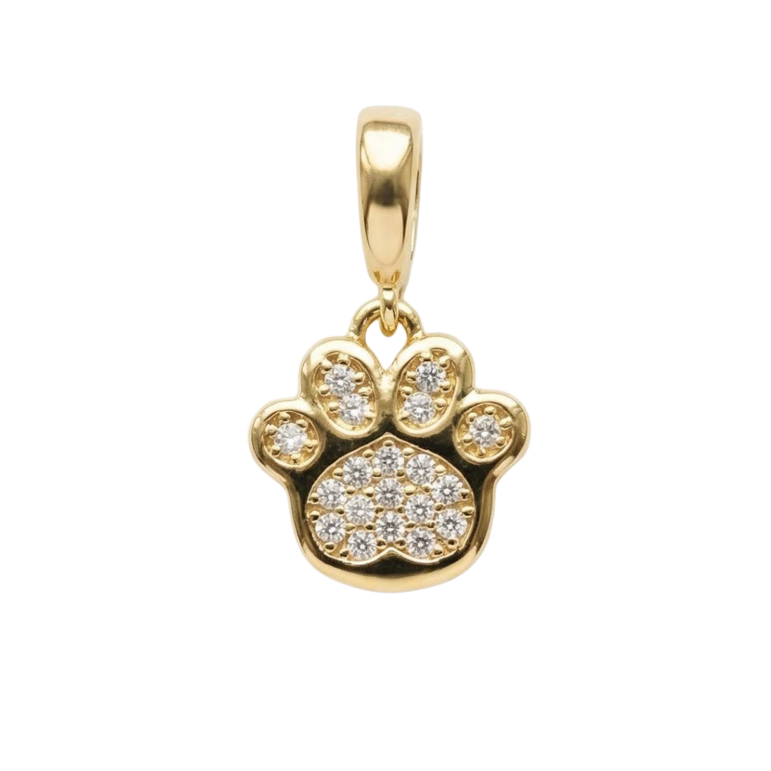PAVE PAW CHARM