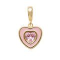 PINK HEART CHARM