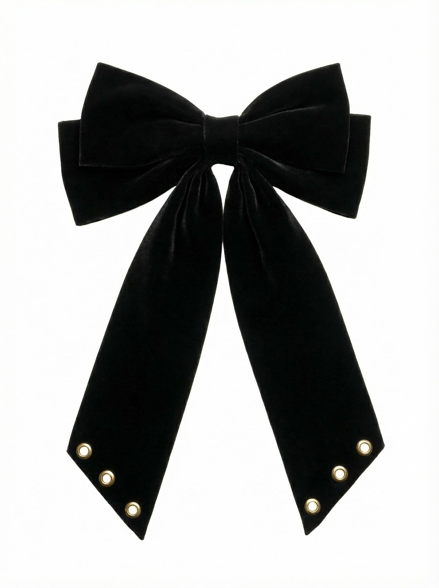BLACK CHARMABLE BOW